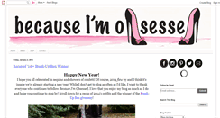 Desktop Screenshot of becauseimobsessed.com